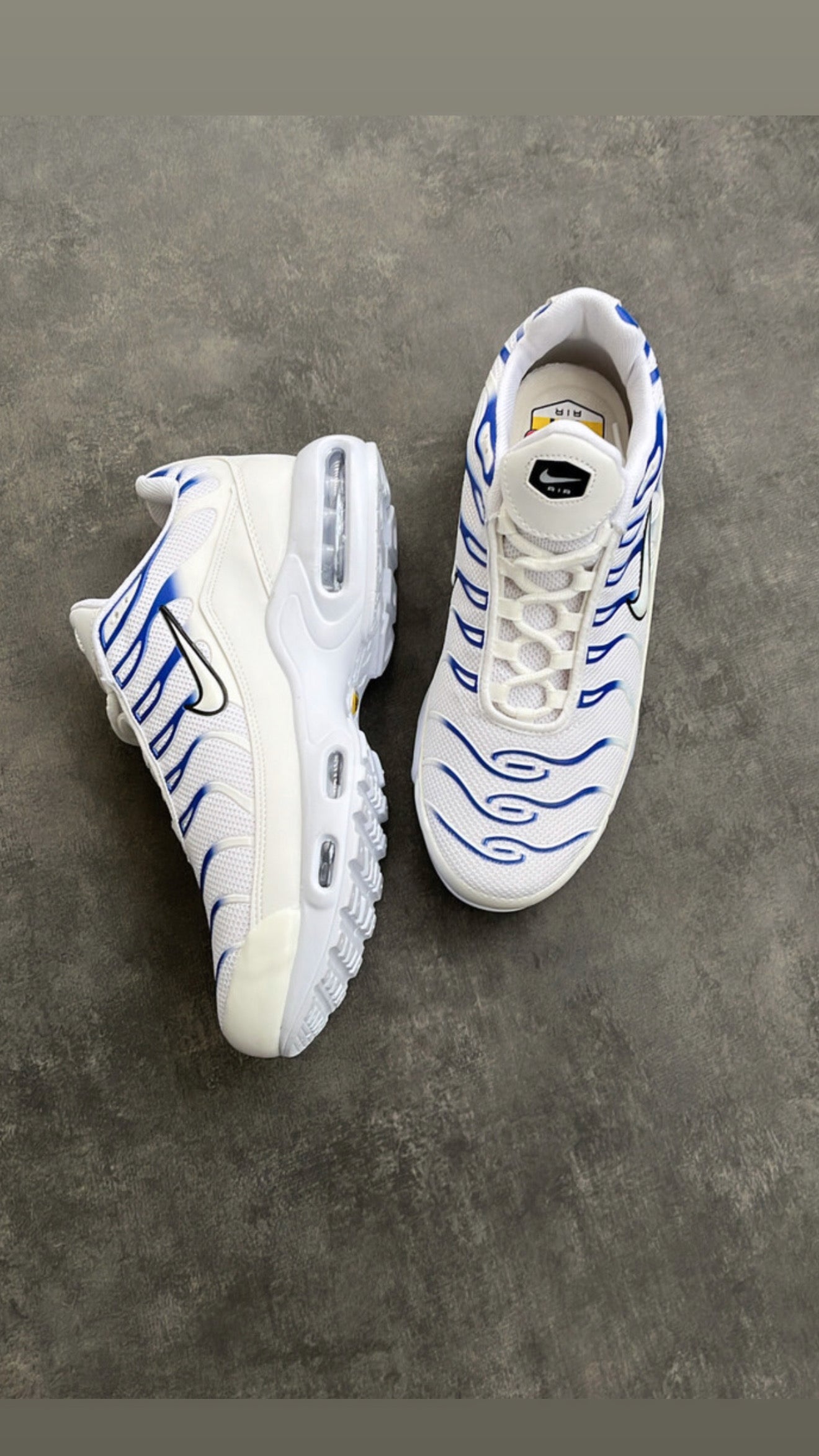 NIKE TN BEYAZ-MAVİ
