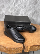 SARAR CASUAL SPOR SİYAH - BEYAZ TABANLI 3