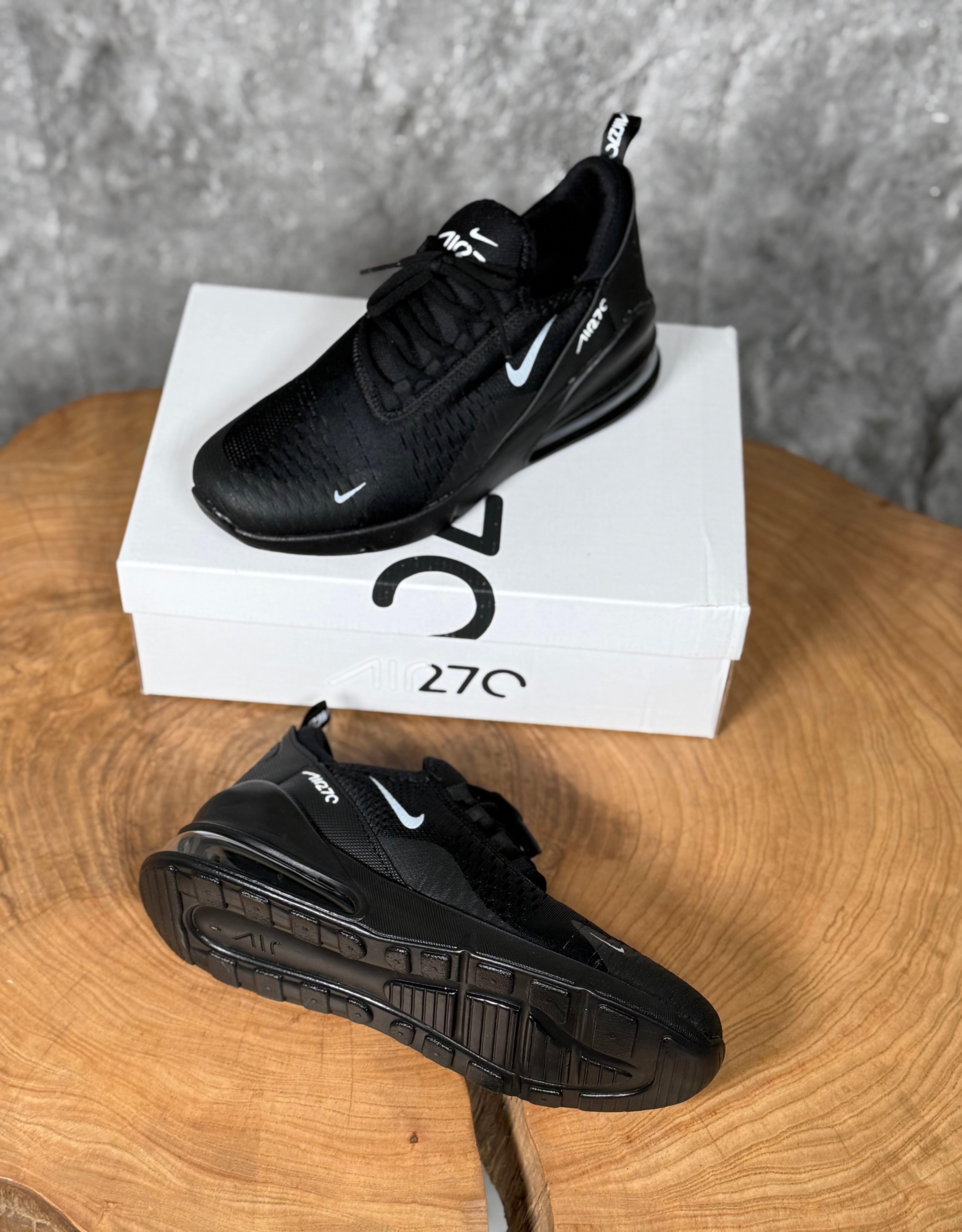 NIKE 270 SİYAH YENİ MODEL DAMALI