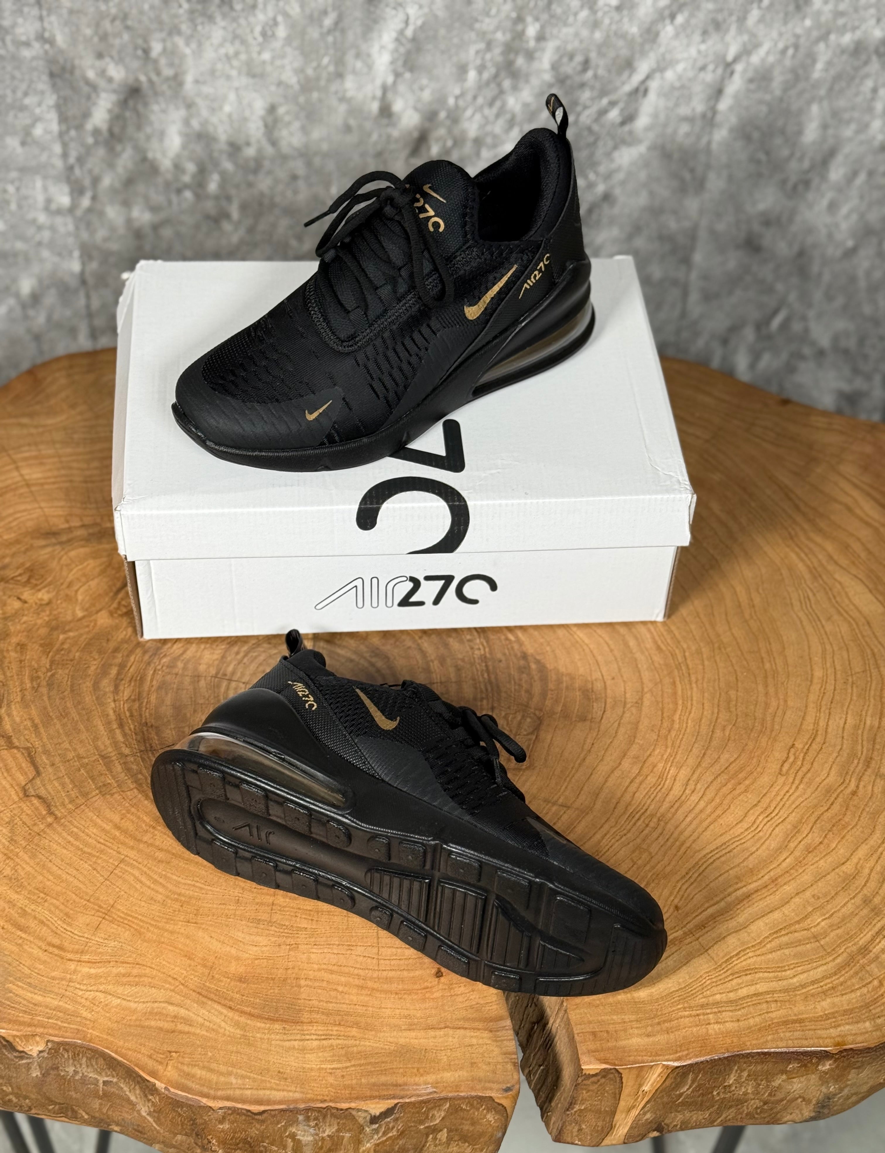 NIKE 270 SİYAH YENİ MODEL DAMALI