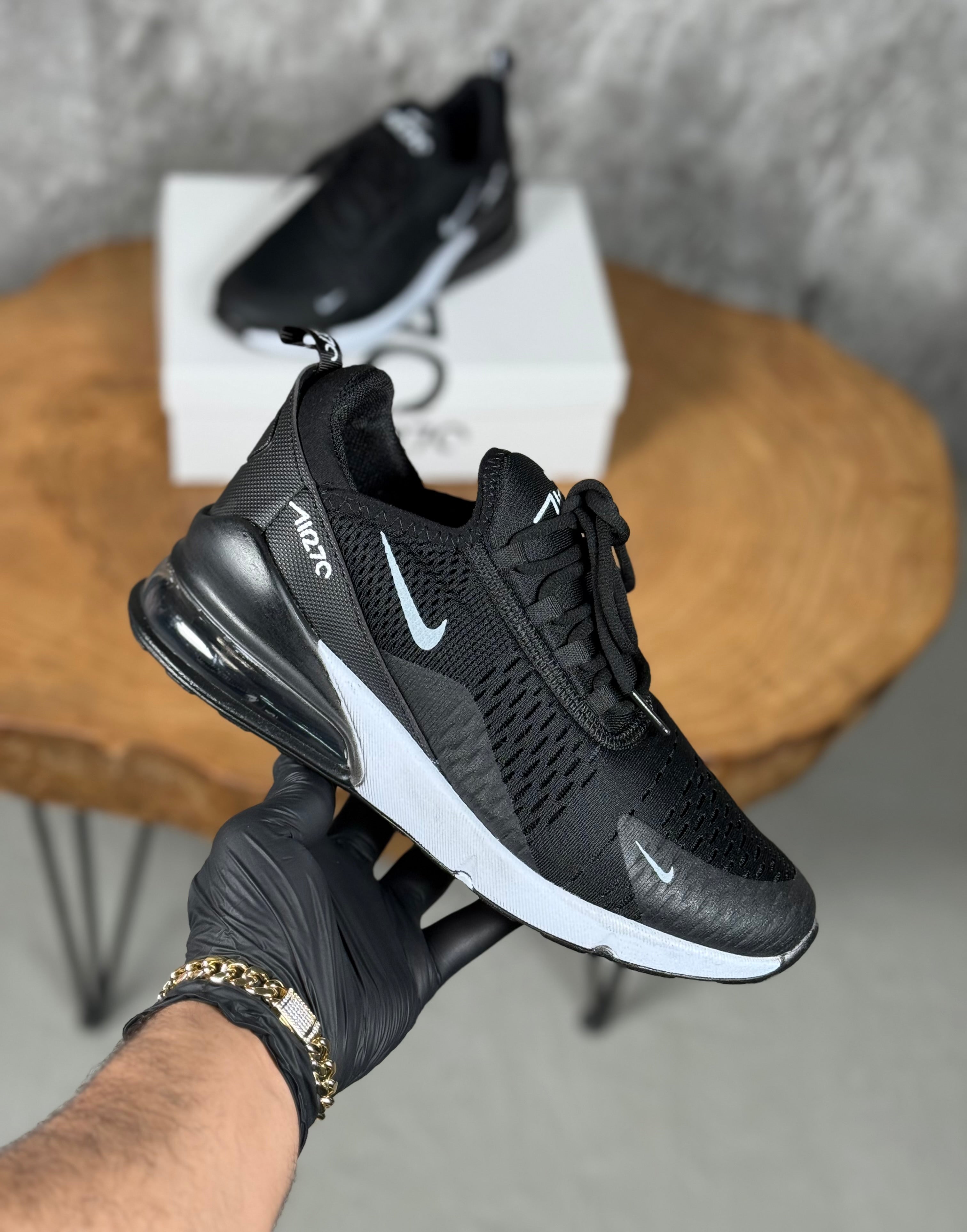 NIKE 270 SİYAH YENİ MODEL DAMALI