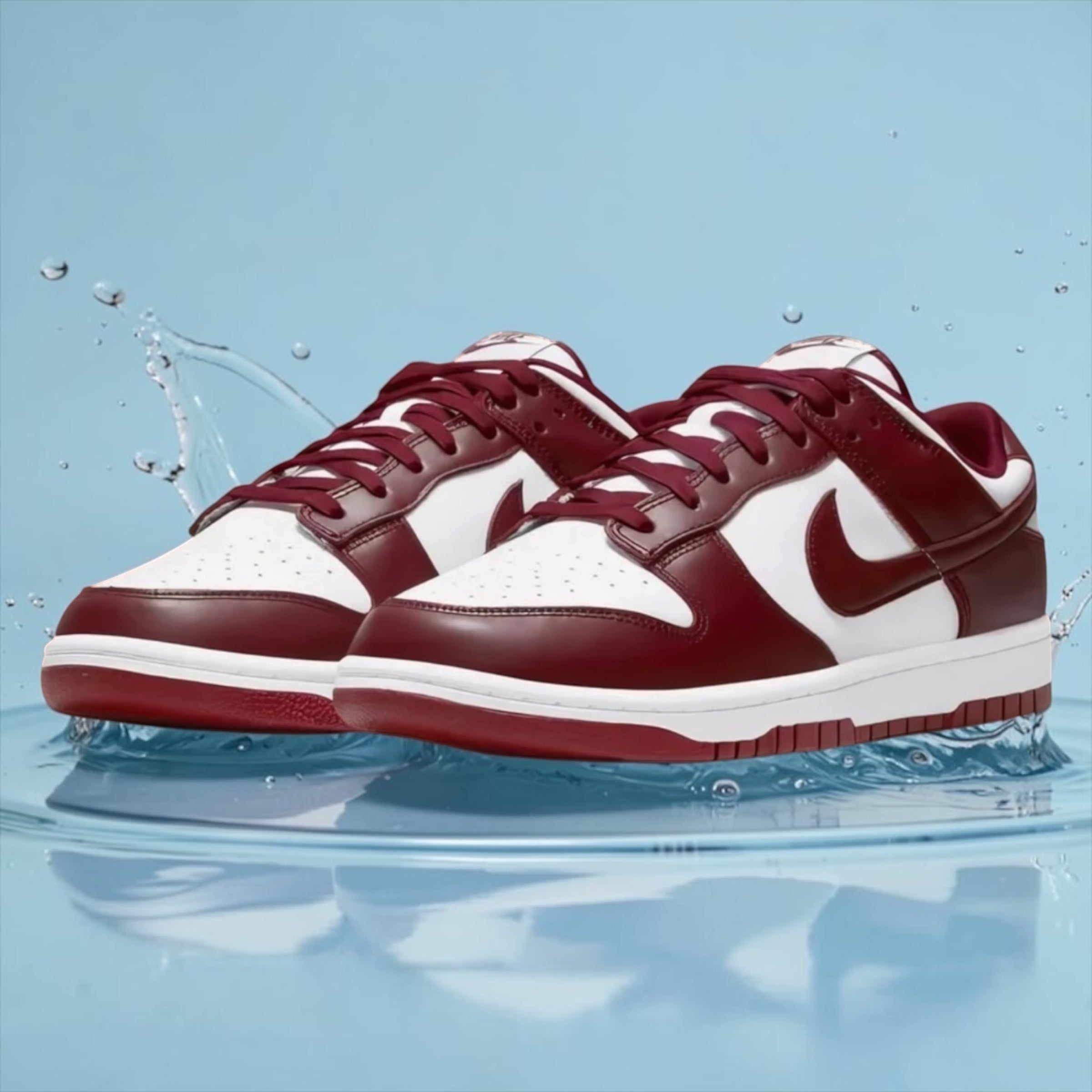 NK DUNK LOW BORDO